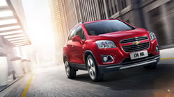 鄧祿普輪胎全新配套城市SUV雪佛蘭創(chuàng)酷（TRAX）