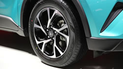 鄧祿普為豐田奕澤、C-HR提供配套輪胎